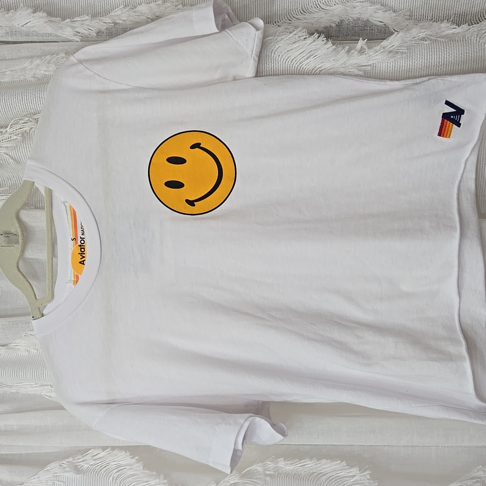 Aviator Nation Smiley Tee
